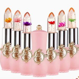 Crystal Flower Jelly Lipstick - Color Changing